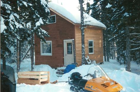 The Cabin he built